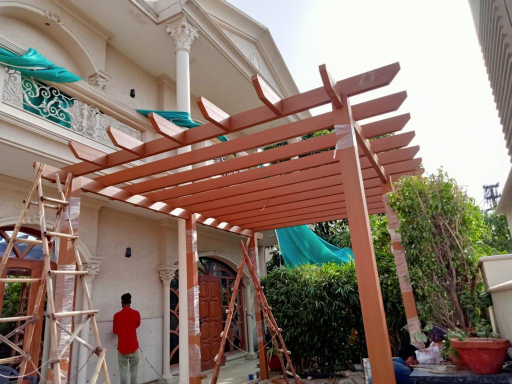 Front Pergola Installation, Kanpur